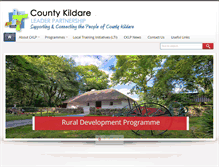 Tablet Screenshot of countykildarelp.ie